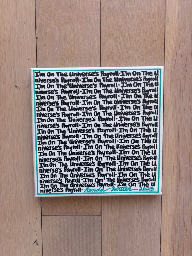 Small Print • IOTUP • 8” x 8” Canvas Original