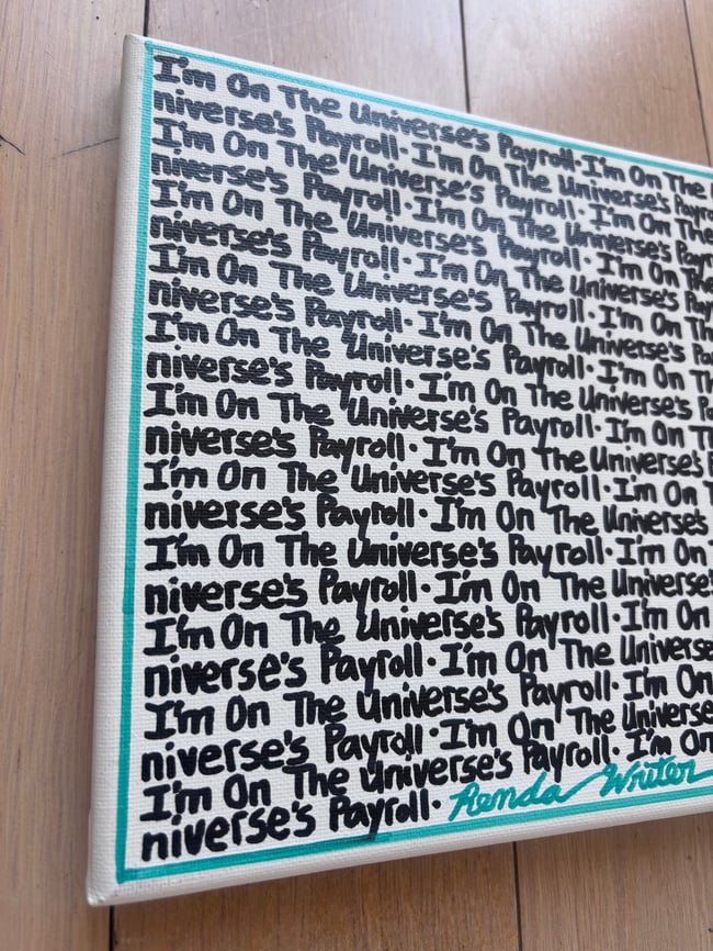 Small Print • IOTUP • 8” x 8” Canvas Original