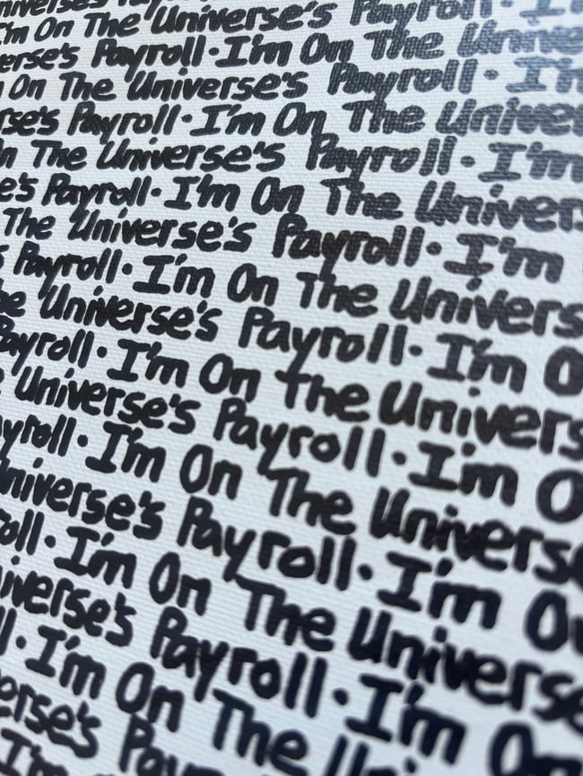 Small Print • IOTUP • 8” x 8” Canvas Original