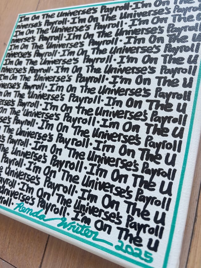 Small Print • IOTUP • 8” x 8” Canvas Original