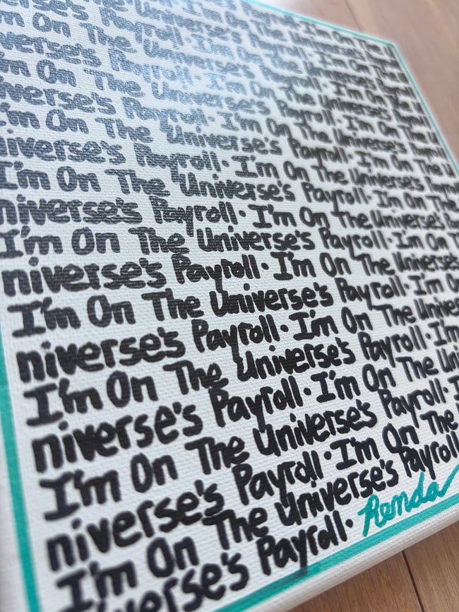 Small Print • IOTUP • 8” x 8” Canvas Original