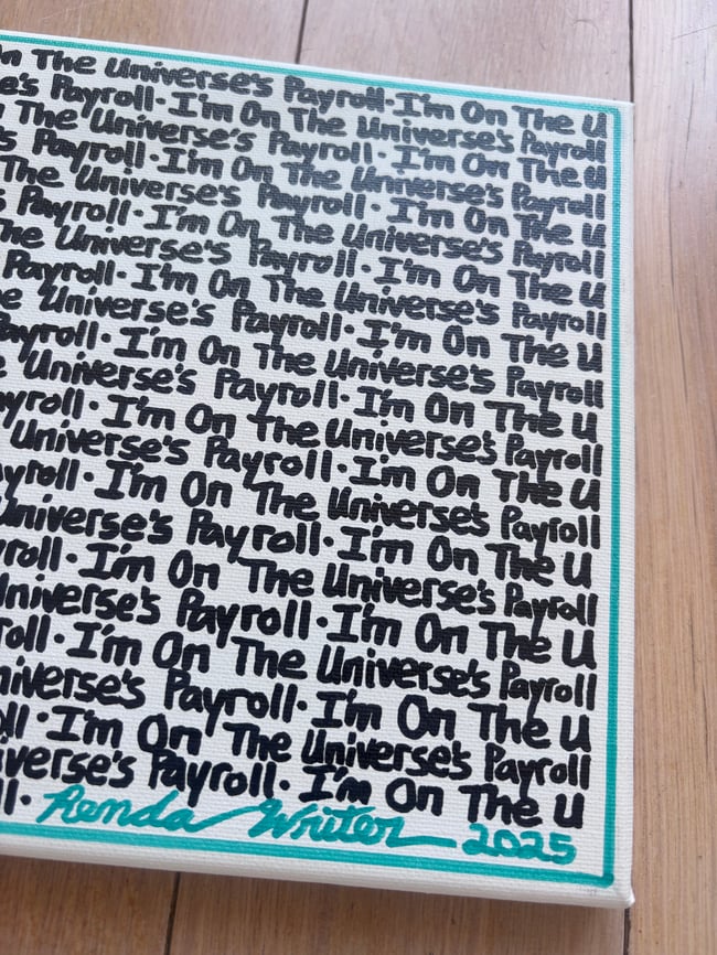 Small Print • IOTUP • 8” x 8” Canvas Original