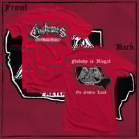 Aztlan Crimson Red Tee
