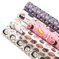 Smooth Faux Leather Sheets Pack Sushi