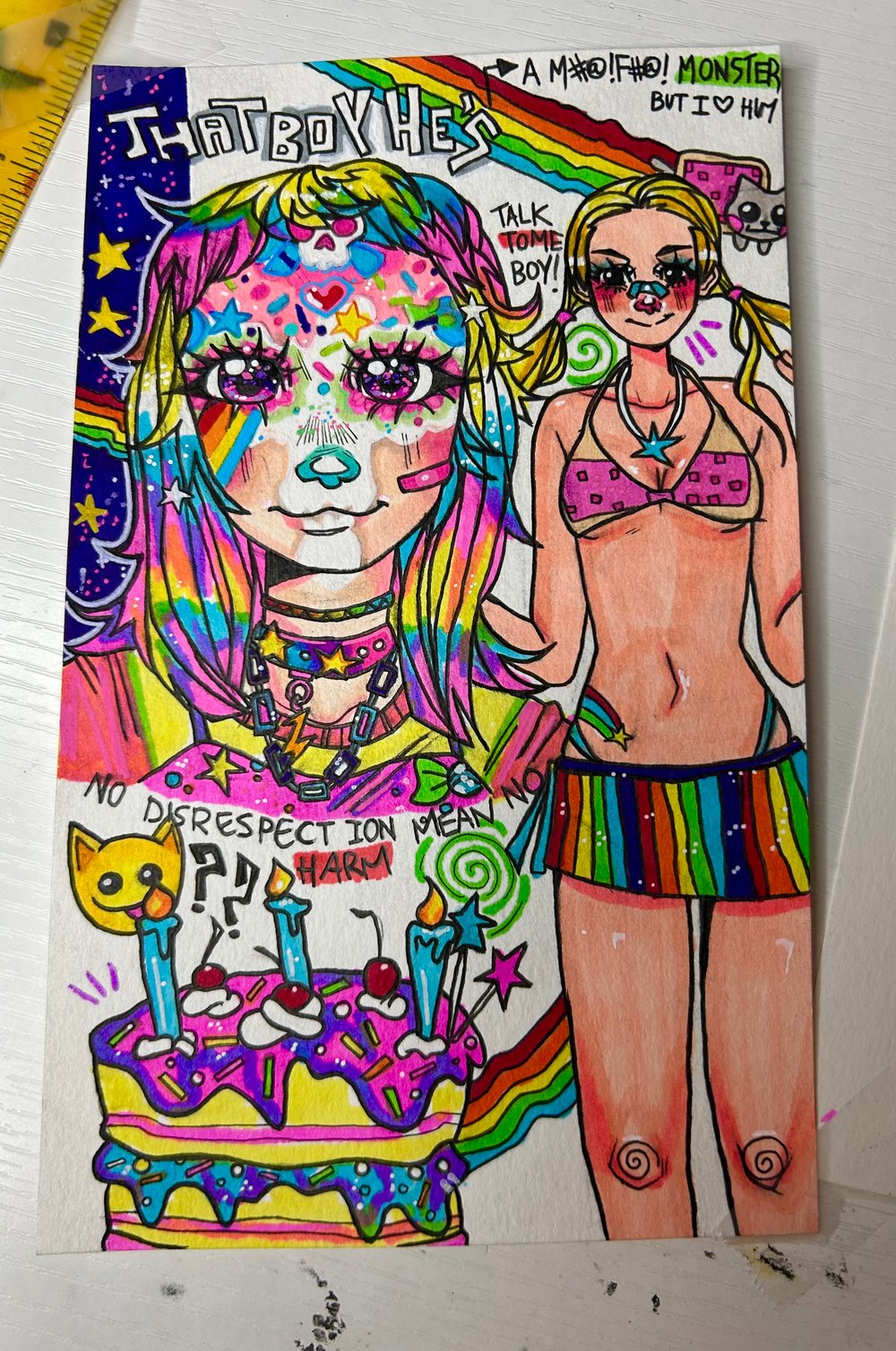 Image of Custom Sketchbook Page