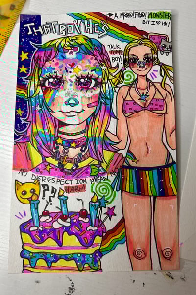 Image of Custom Sketchbook Page