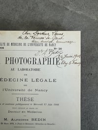 Image 18 of La Photographie au Laboratoire de Médecine Légale - Dr. Alphonse Bedin