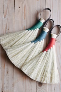 Image 1 of Turkey Wing Tampico Fibre Hand Brush Broom