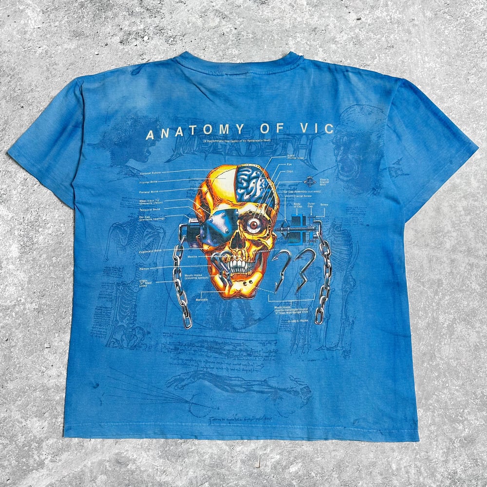 *Rare* Megadeth 1993 ‘Anatomy Of VIC’ AOP T-Shirt