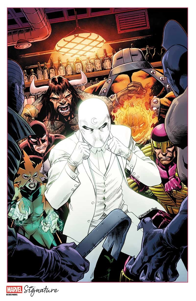 Marvel Licensed Signature Prints