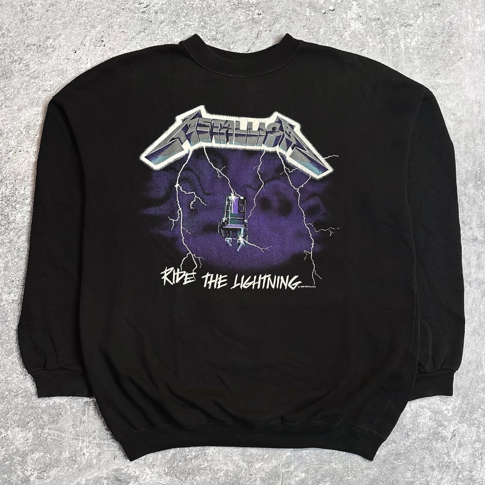 Metallica 1989 ‘Ride The Lightning/Kill ‘Em All’ Sweatshirt