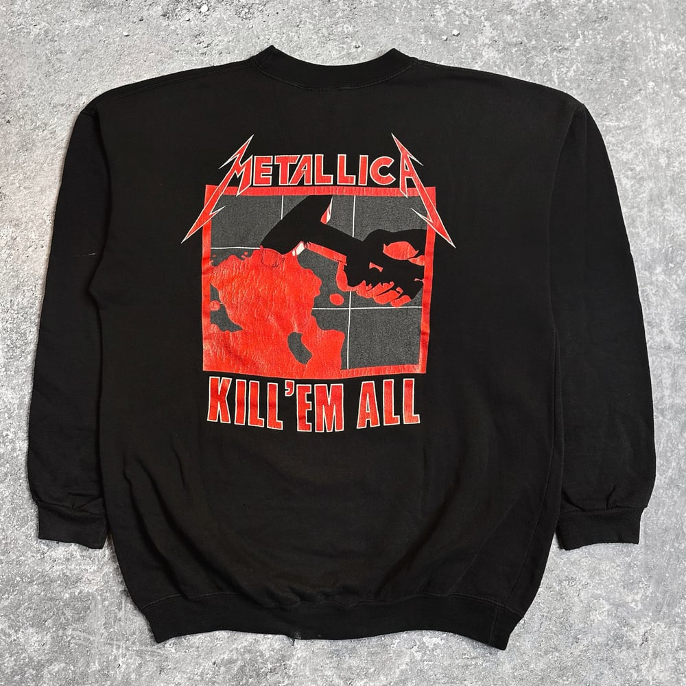 Metallica 1989 ‘Ride The Lightning/Kill ‘Em All’ Sweatshirt