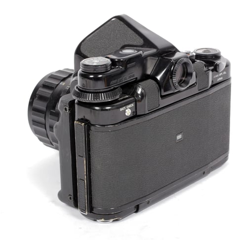 Image of Pentax 6X7 MLU camera with metered prism and SMC 105mm F2.4 lens + grips #0329