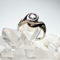 Image 3 of Amethyst and Sterling Silver Ring