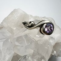 Image 5 of Amethyst and Sterling Silver Ring