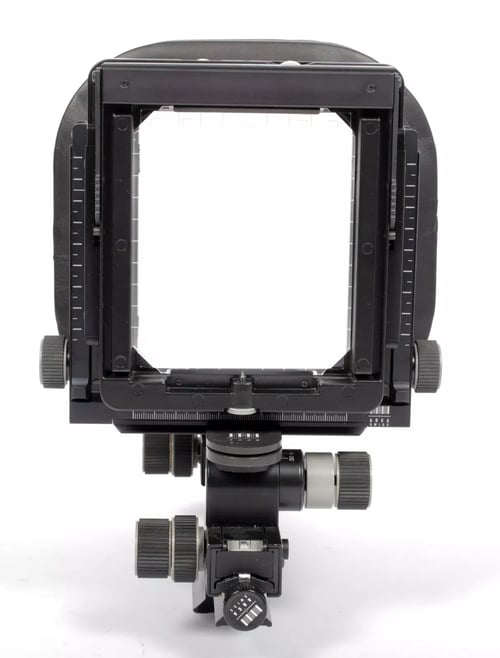 Image of Arca Swiss F-Classic Field 4X5 camera with folding rail + fresnel #0340