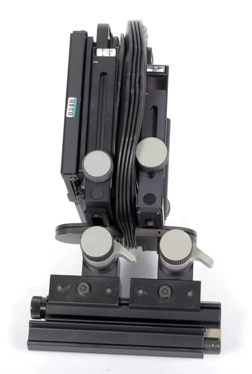 Image of Arca Swiss F-Classic Field 4X5 camera with folding rail + fresnel #0340