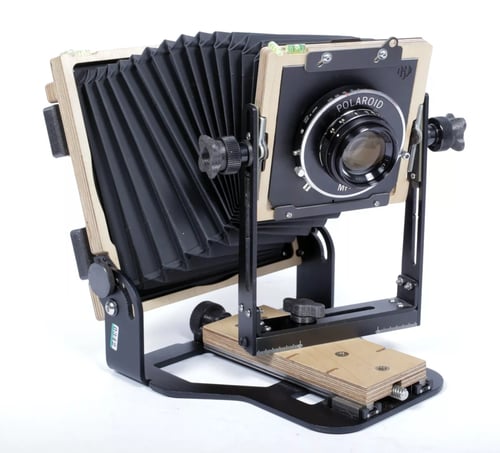 Image of Intrepid 4X5 MKIV Field camera w/ 135mm + 270mm lenses holders film fresnel #0342