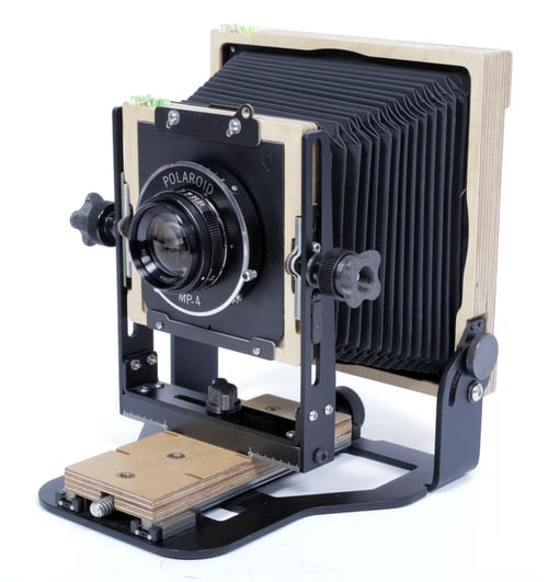 Image of Intrepid 4X5 MKIV Field camera w/ 135mm + 270mm lenses holders film fresnel #0342