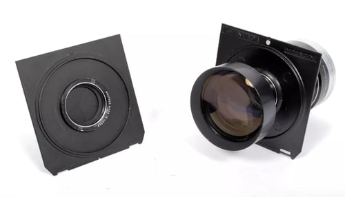 Image of Intrepid 4X5 MKIV Field camera w/ 135mm + 270mm lenses holders film fresnel #0342
