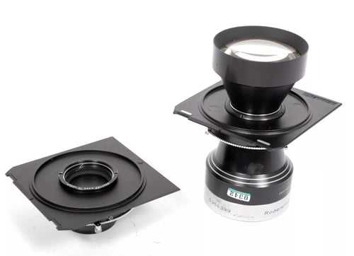 Image of Intrepid 4X5 MKIV Field camera w/ 135mm + 270mm lenses holders film fresnel #0342