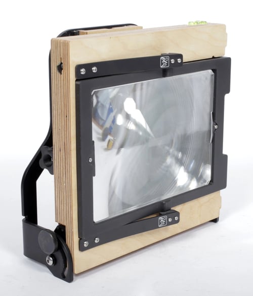 Image of Intrepid 5X7 Field camera w/ Schneider 210mm lens + holders + fresnel #0350