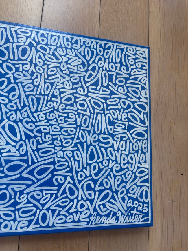 12” x 12” • Canvas Original • Love #7