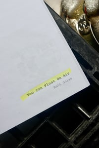 You Can Float On Air - Zine