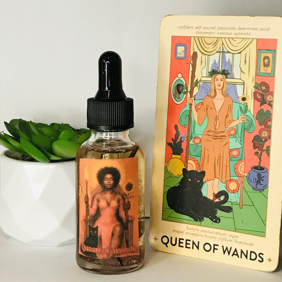 Image of QUEEN OF WANDS SPIRITUAL OIL