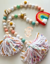 Image 2 of RTS OAK Buzz & Blooms Garland #1