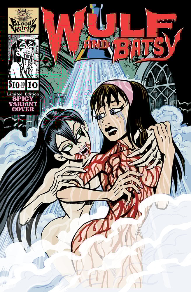 Image of Wulf and Batsy issue 10 ("Spicy Variant" Cover B)