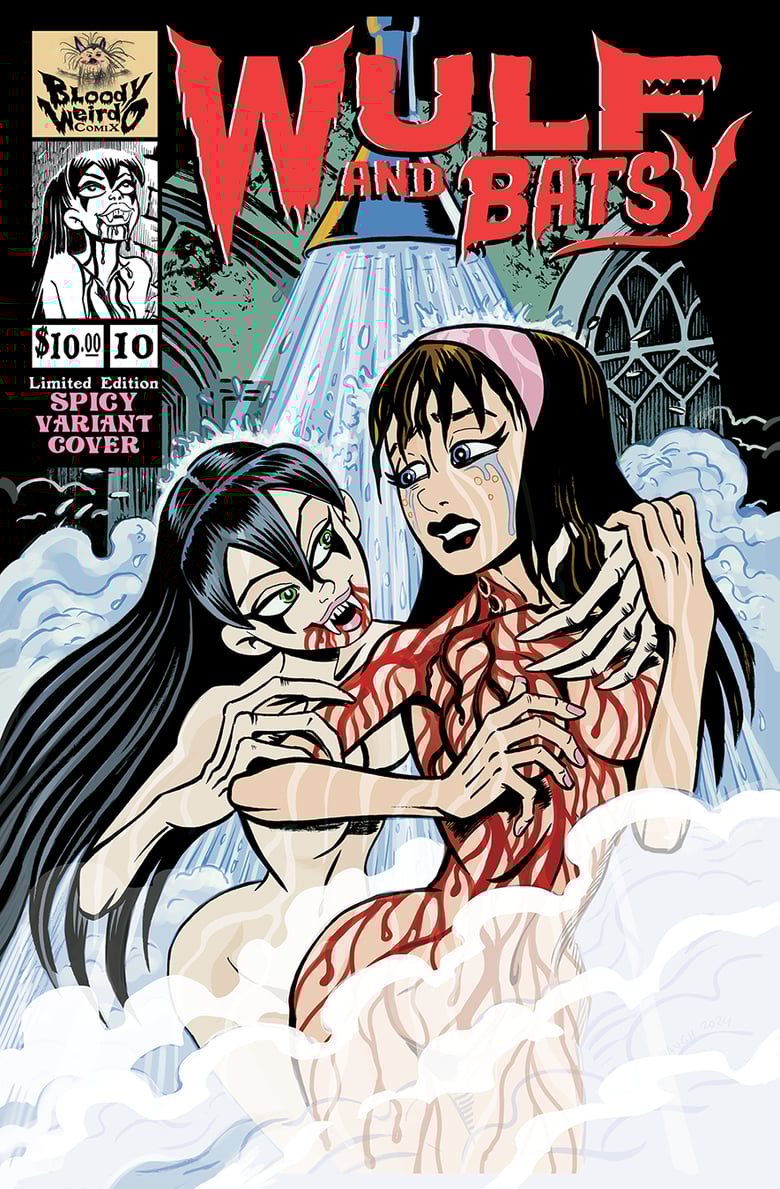 Image of Wulf and Batsy issue 10 ("Spicy Variant" Cover B)
