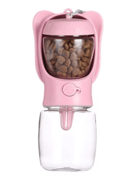 Image 5 of 2-in-1 Dog Travel Bottle – Water & Food Dispenser, Leak-Proof & Portable