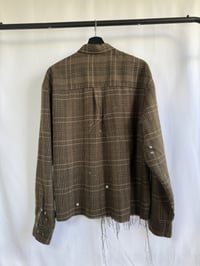 Image 3 of Cropped Brown Flannel 