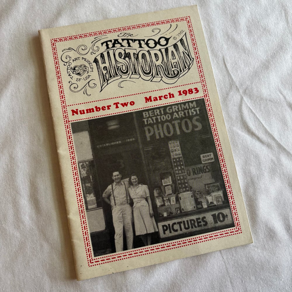 Tattoo Historian Number 2 March 1983 Book