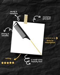 Image 2 of Rat Tail Comb