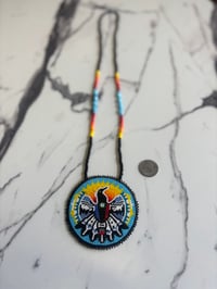 Image 5 of Beaded Medallion - Loony Eagle