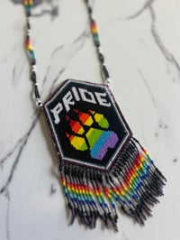 Image 1 of Beaded Medallion - Pride