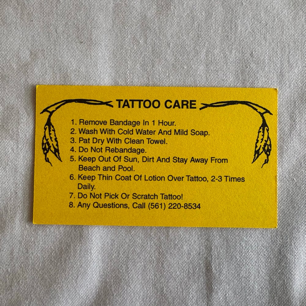 Ink Addiction Tattoo Studio Tom Meyer Business Card 