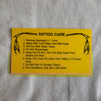 Image 2 of Ink Addiction Tattoo Studio Tom Meyer Business Card 