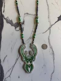 Image 4 of Beaded Necklace - Custom, Bucks [NOT FOR SALE]