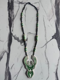 Image 3 of Beaded Necklace - Custom, Bucks [NOT FOR SALE]