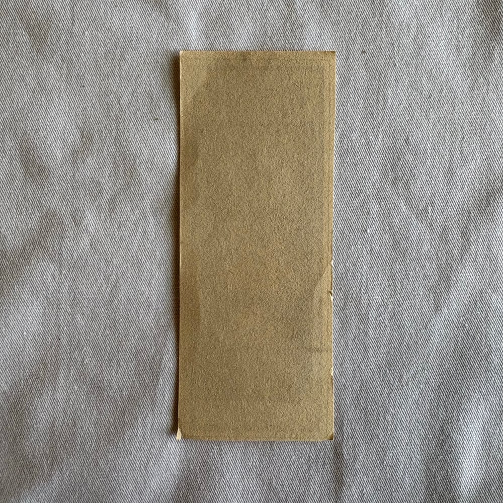 White Unknown Japanese Tattooer Business Card 