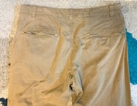 Image 7 of Aspesi garment dyed khaki pants, made in Italy, size 50 (fits 34)