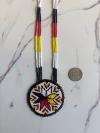 Image 3 of Beaded Medallion - Star
