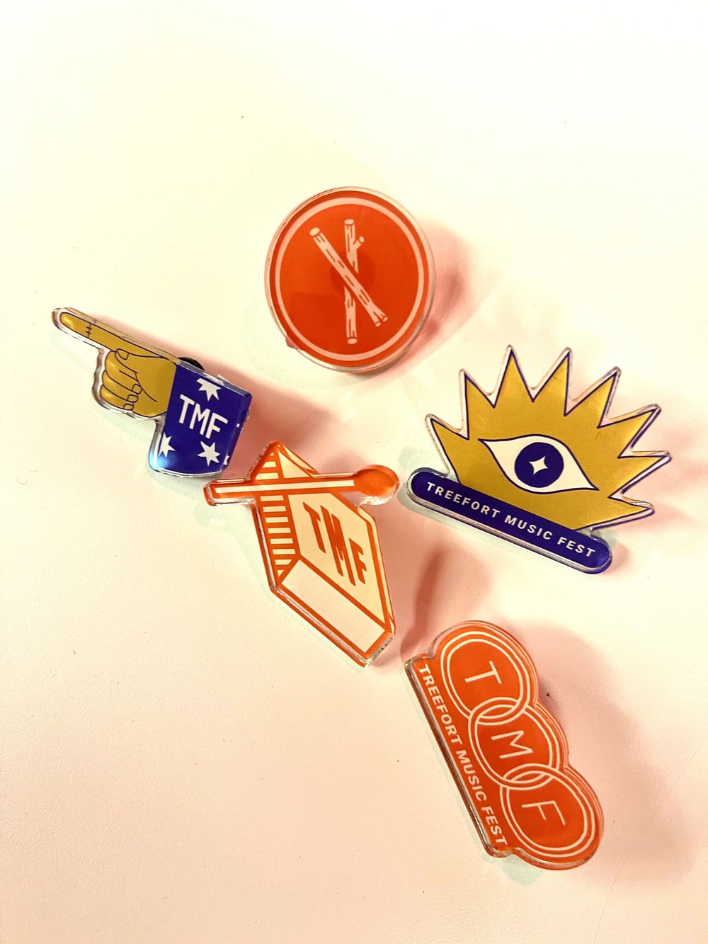 Image of TMF25 Acrylic Buttons
