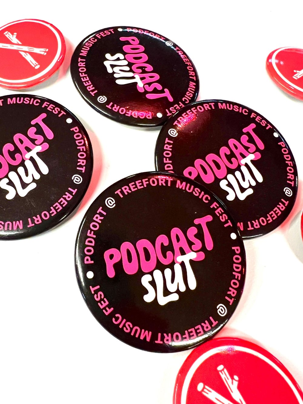 Image of TMF25 Podcast Slut Button