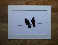 Image 2 of The Silent Treatment - a4 Print.