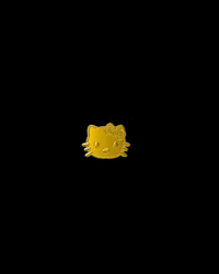 Kitty Cat Tooth Charm| 18k Hello K*tty Tooth Charm