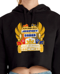 Image 2 of Jeepney Squad Cropped Hoodie